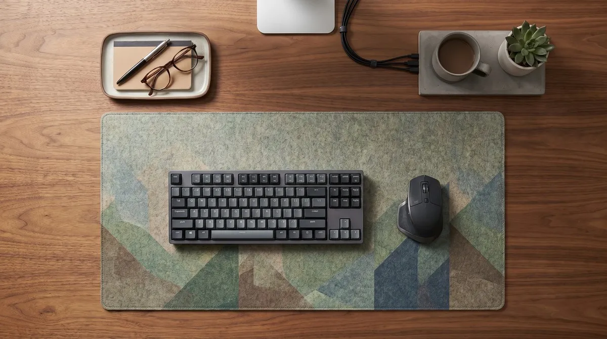 Büyük Pokémon Desk Matler Klavye ve Mouse Alanını Tek Yüzeyde Topluyor