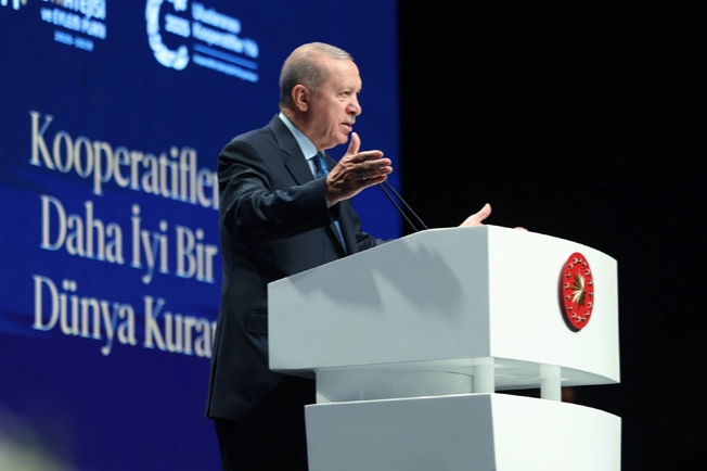Cumhurbaşkanı Erdoğan: Hedefimiz 250 bin kooperatif