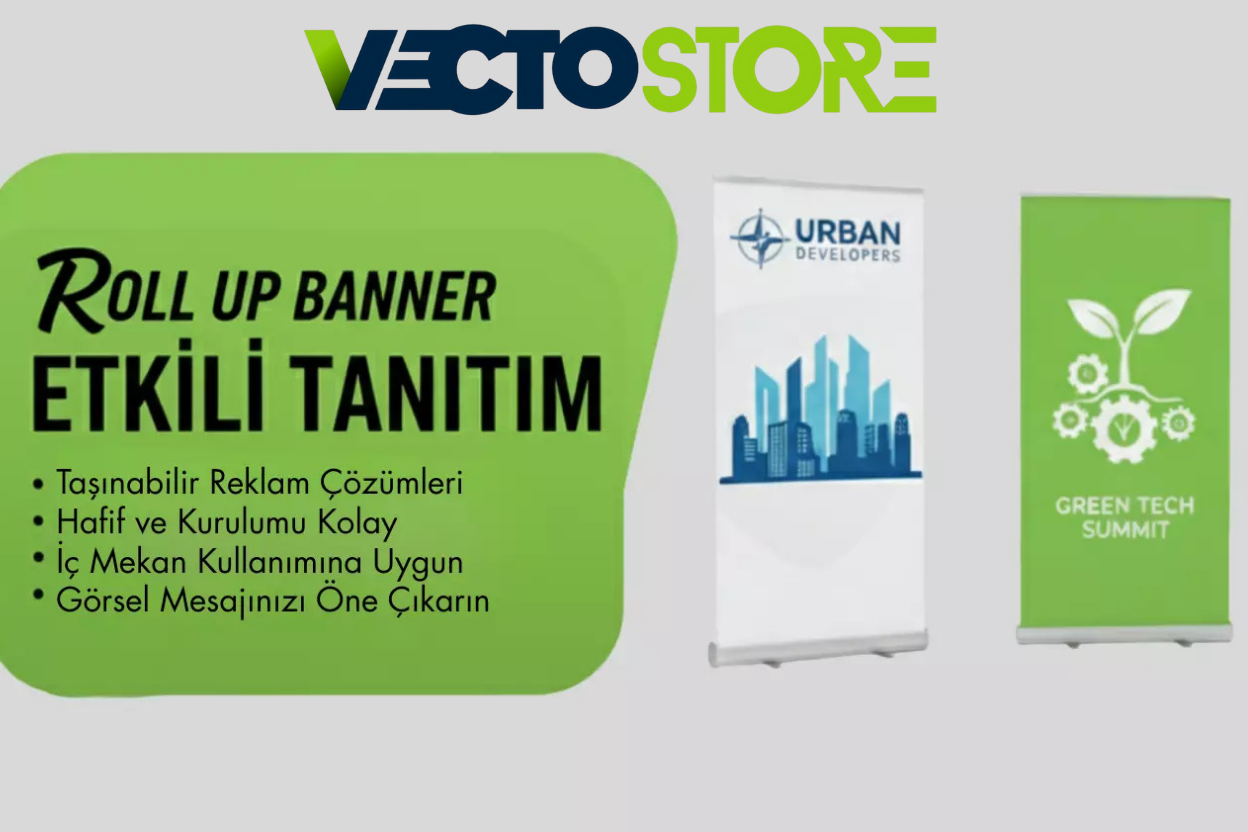 Reklamda Etkiyi Büyüten Roll Up Banner Trendi