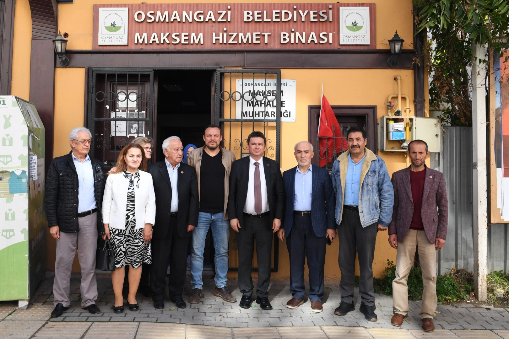Bursa Osmangazi'de Başkan Aydın Maksem'i dinledi