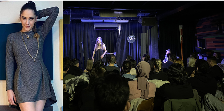 Falan Komedi Kulübü’nde Zeynep Koçak İlk Kez Stand-up Yaptı. Falan