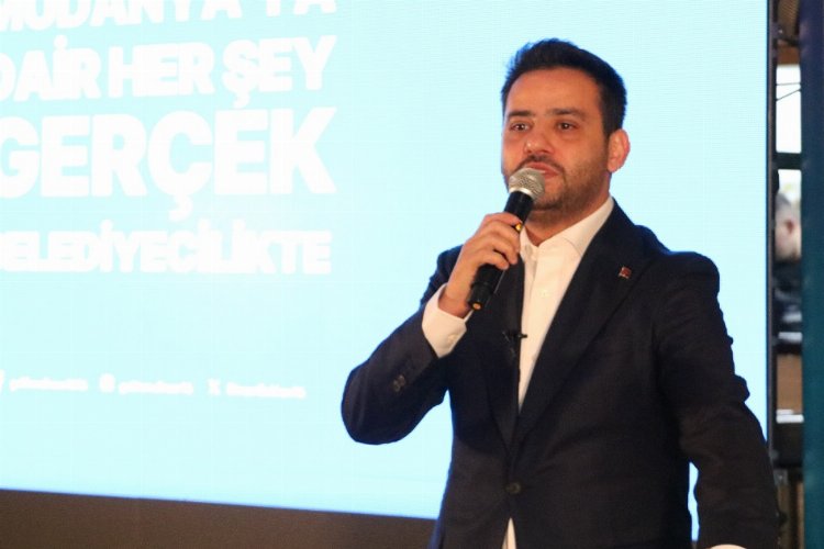 Cumhur İttifakı AK Parti Mudanya Belediye Başkan Adayı Gökhan Dinçer,