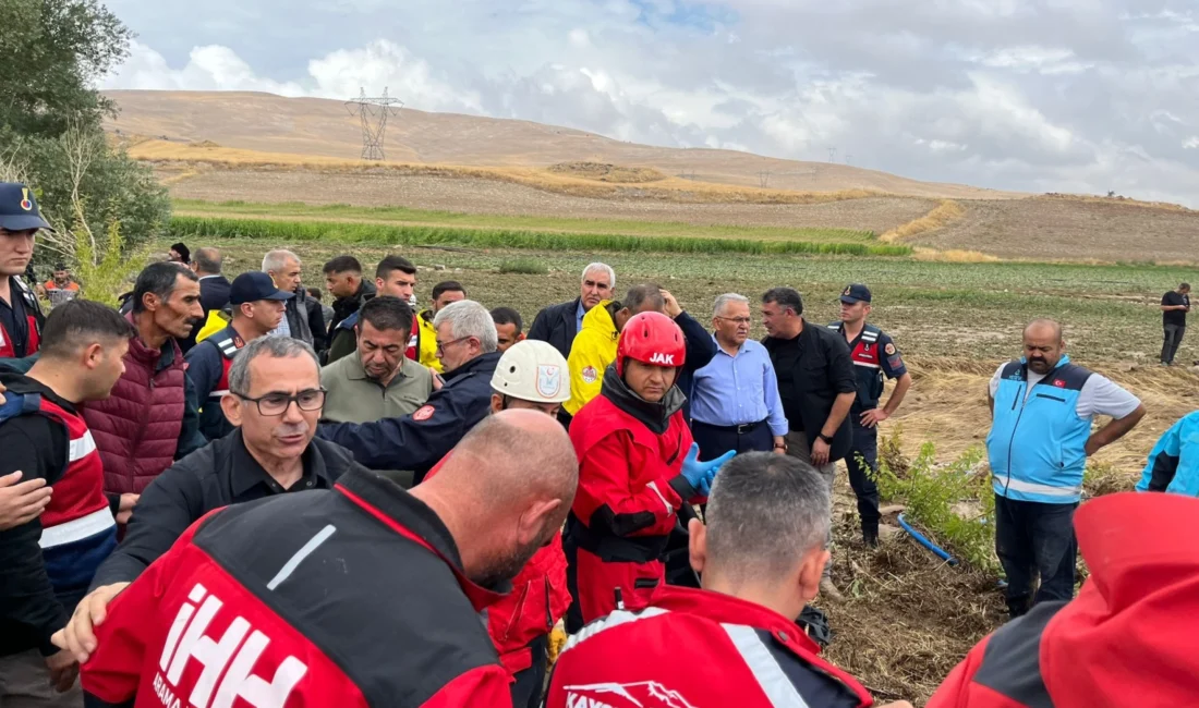 Kayseri Büyükşehir Belediye Başkanı Dr. Memduh Büyükkılıç, sel felaketinin ikinci