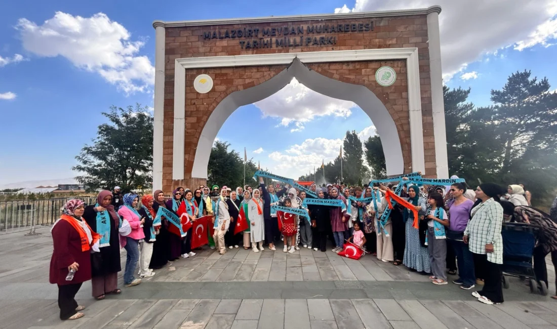 Mardin AK Parti Kadın Kolları, Malazgirt Zaferi’nin 953. yıl dönümünü