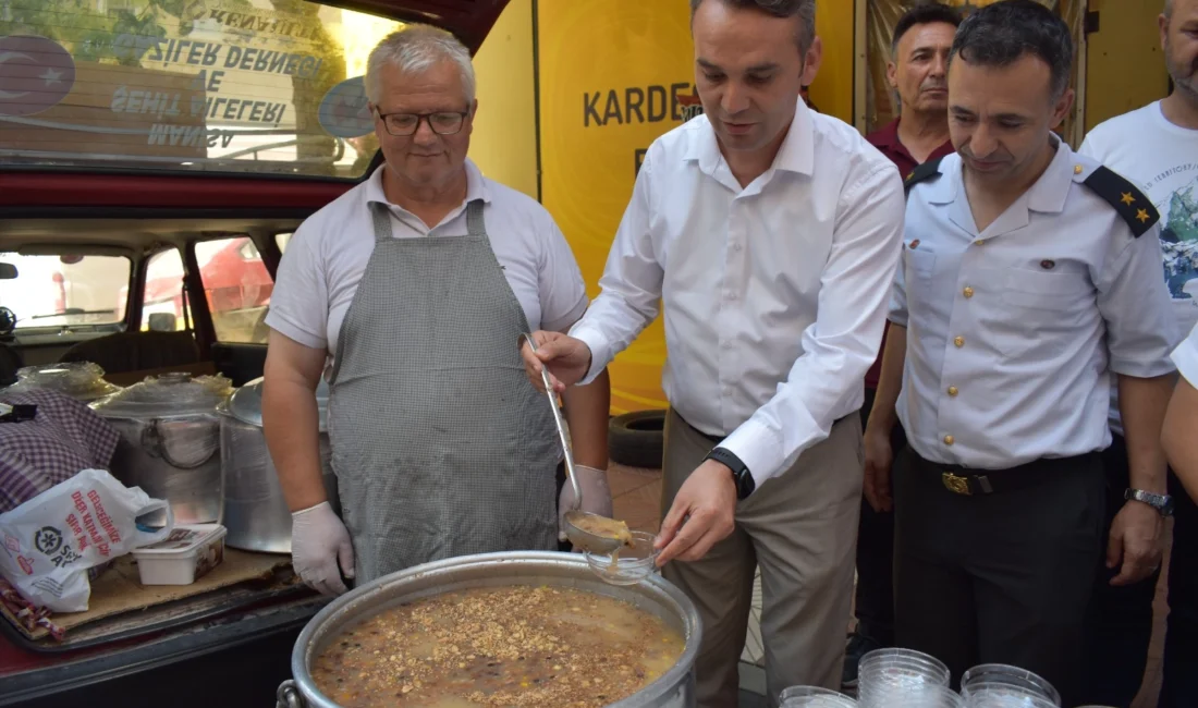 Manisa Şehit Aileleri ve Gaziler Derneği Muharrem ayı nedeniyle dernek 