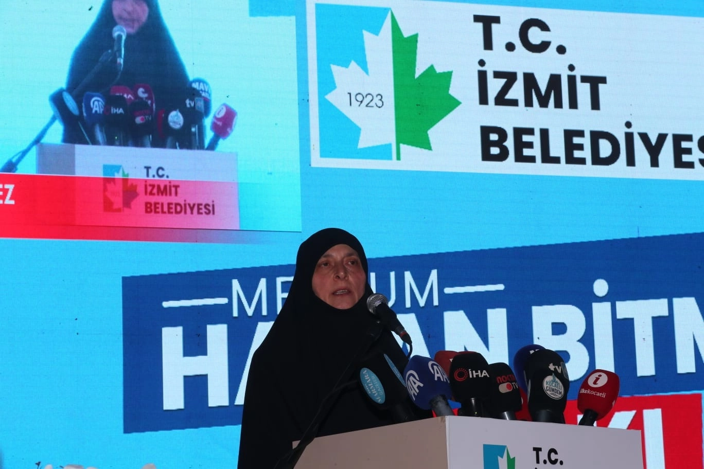 Eşi merhum Milletvekili Hasan Bitmez’in adının verdiği parkın açılış programında