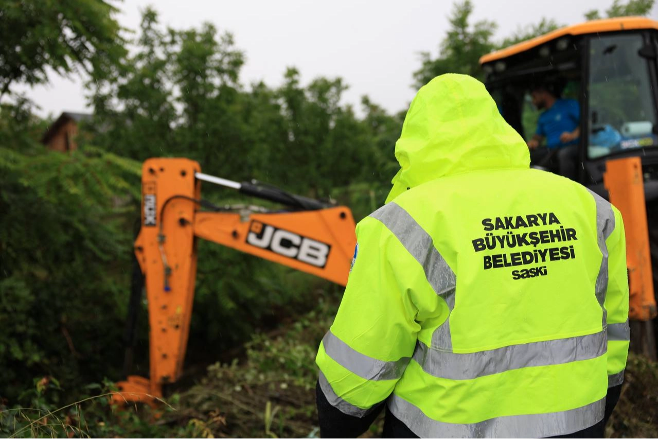 SASKİ, Sakarya’da etkili olması beklenen kuvvetli yağışa karşı saha çalışmalarını