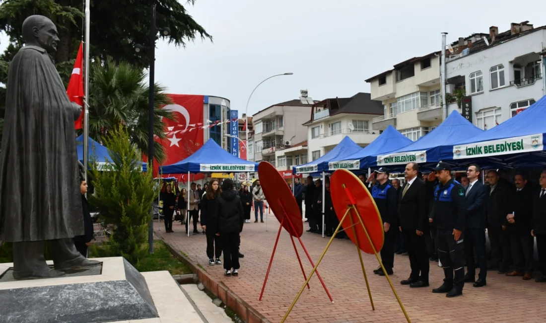 Bursa’nın İznik ilçesinin düşman işgalinden kurtuluşunun 104. yıl dönümü törenlerle