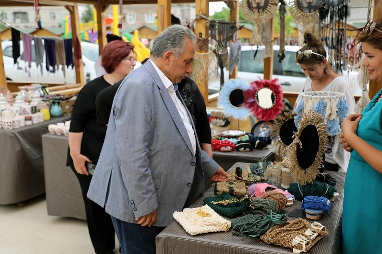 Kayseri Talas’ta tarihi doku içerisinde keyifli bir alışveriş ortamı sağlayan