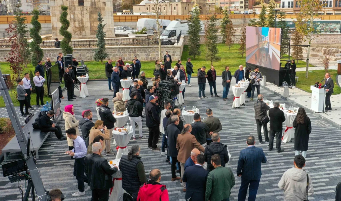 Türkiye’nin ikinci büyük tescilli bina taşıma projesini kamuoyuna tanıtan Meram