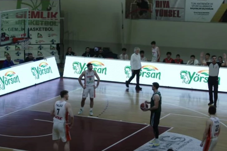 Erkekler Basketbol 2. Ligi 12. Hafta karşılaşmasında Bursa Gemlik’e konuk