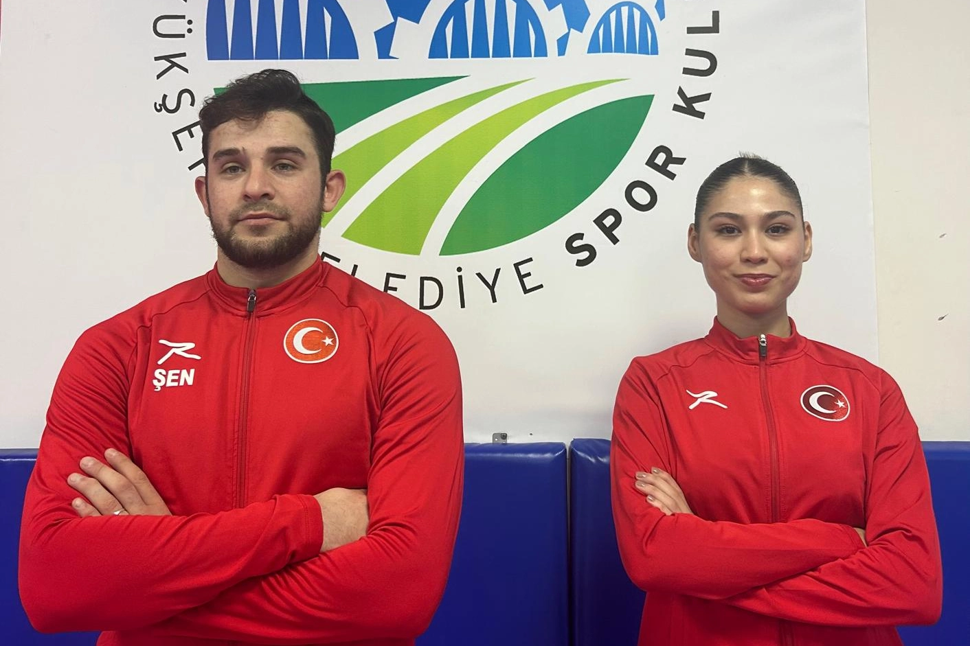 Sakarya Büyükşehir Belediyesi Spor Kulübü’nün milli karatecileri Fatih Şen ve