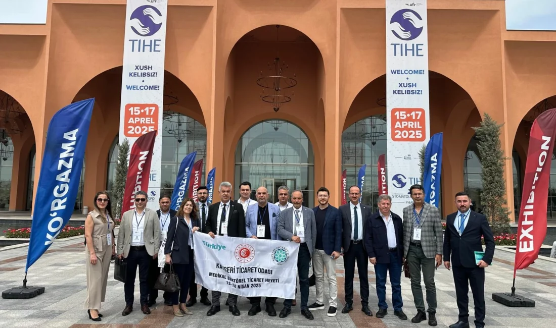 Kayseri Ticaret Odası (KTO) heyeti, Ticaret Bakanlığı desteğiyle düzenlenen Medikal